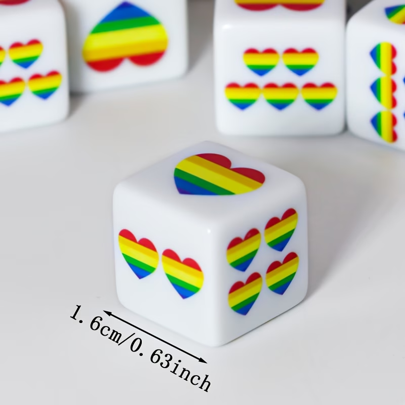 CANDYPIXEL 12Pcs Rainbow Heart - огляд і ціна Board Game Live