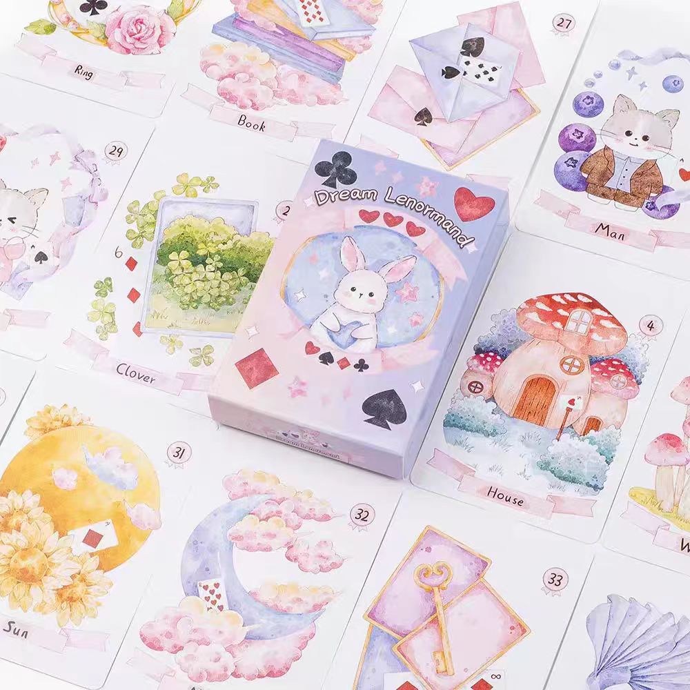 Dream Lenormand Oracle Cards 4 - огляд і ціна Board Game Of Life