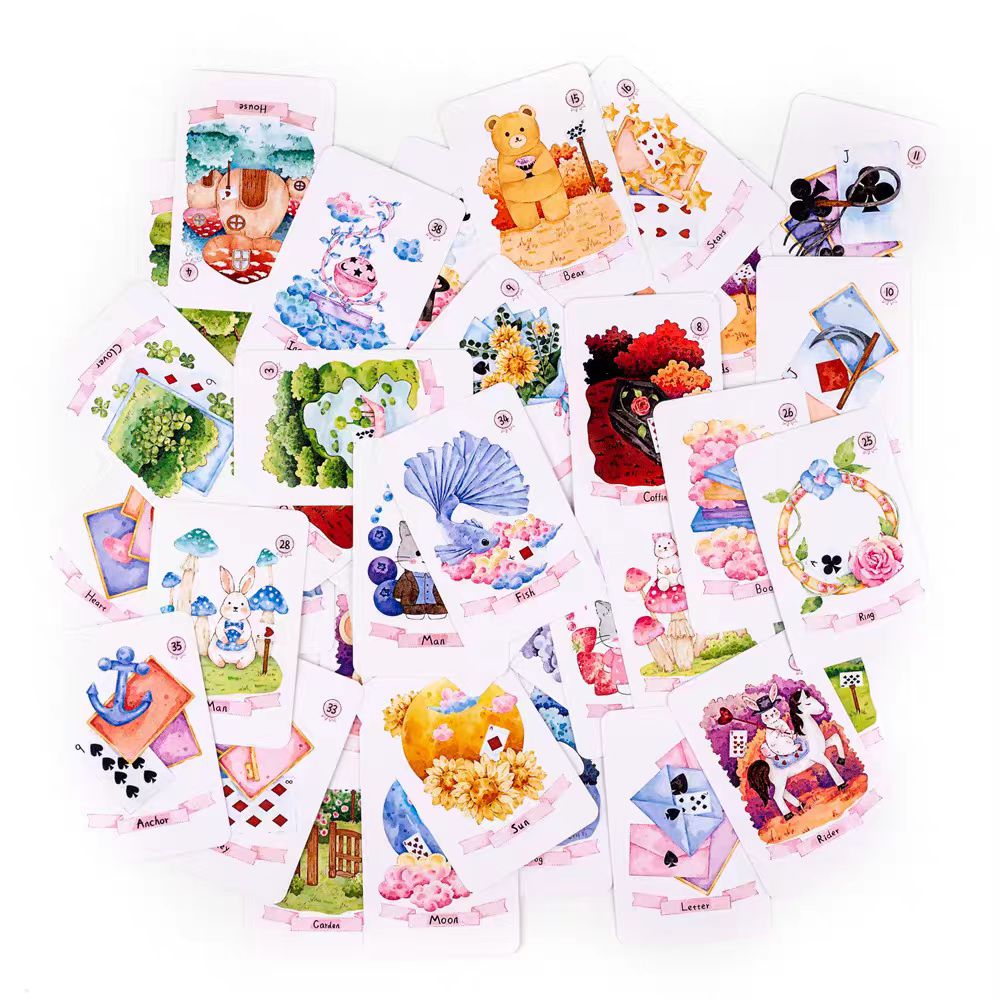 Dream Lenormand Oracle Cards 4 - огляд і ціна Board Game Of Life