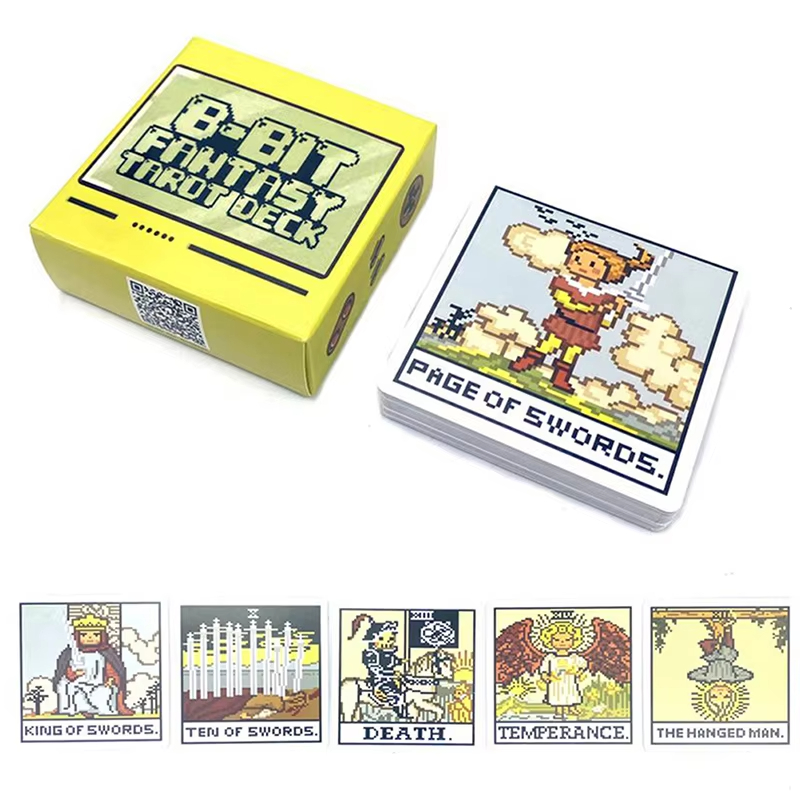 8 Bit Fantasy Tarot Deck Card  - огляд і ціна Board Game Of Life
