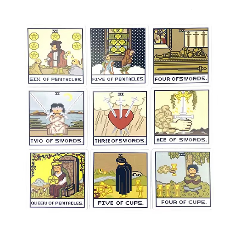 8 Bit Fantasy Tarot Deck Card  - огляд і ціна Board Game Of Life