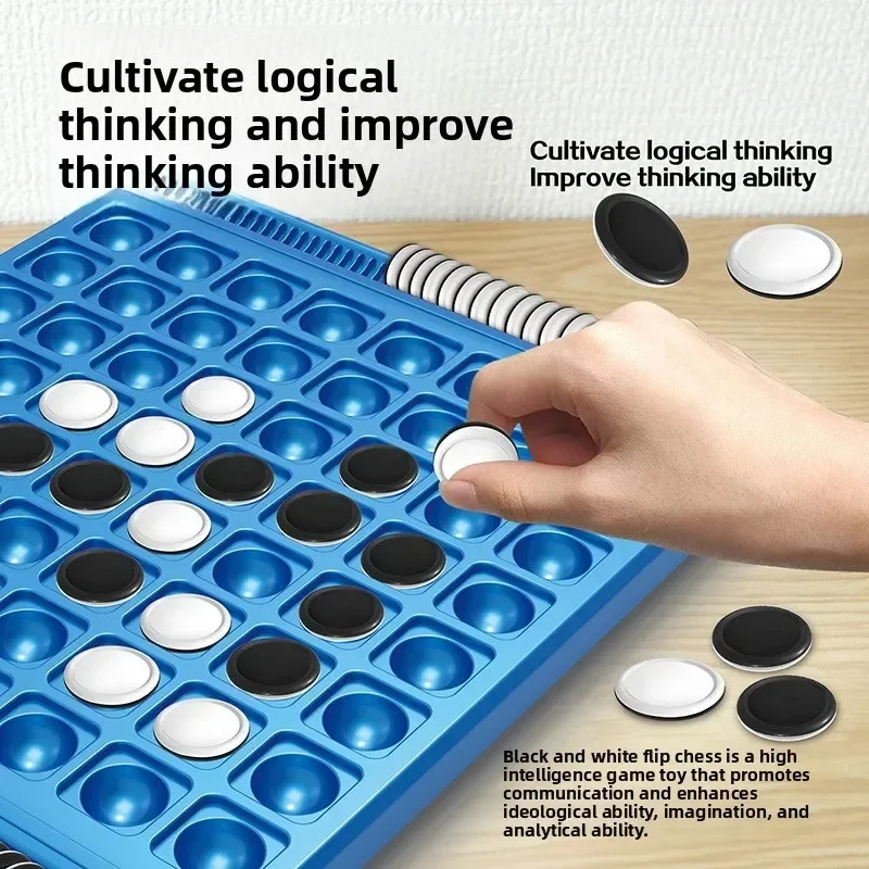 Dual-Side Flip Board Strategy  - огляд і ціна Strategy Board Game