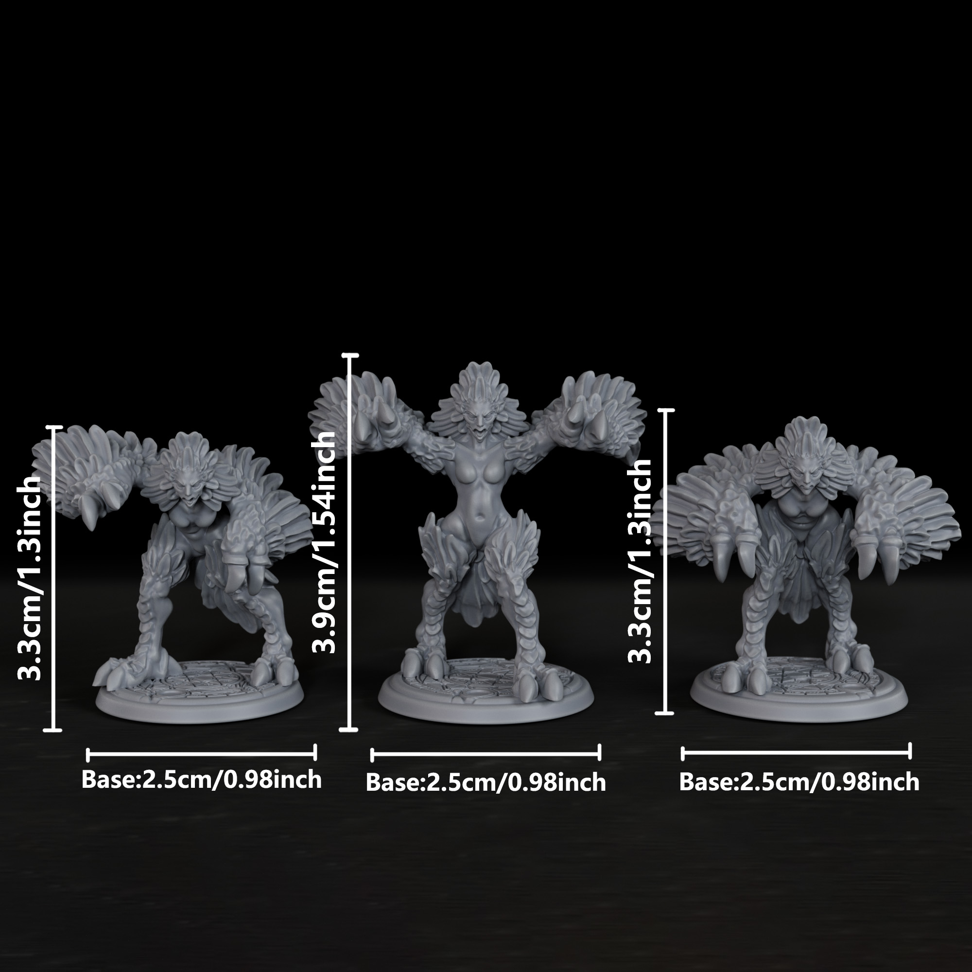 RPG Harpies Miniature - Christ - огляд і ціна Board Game Live