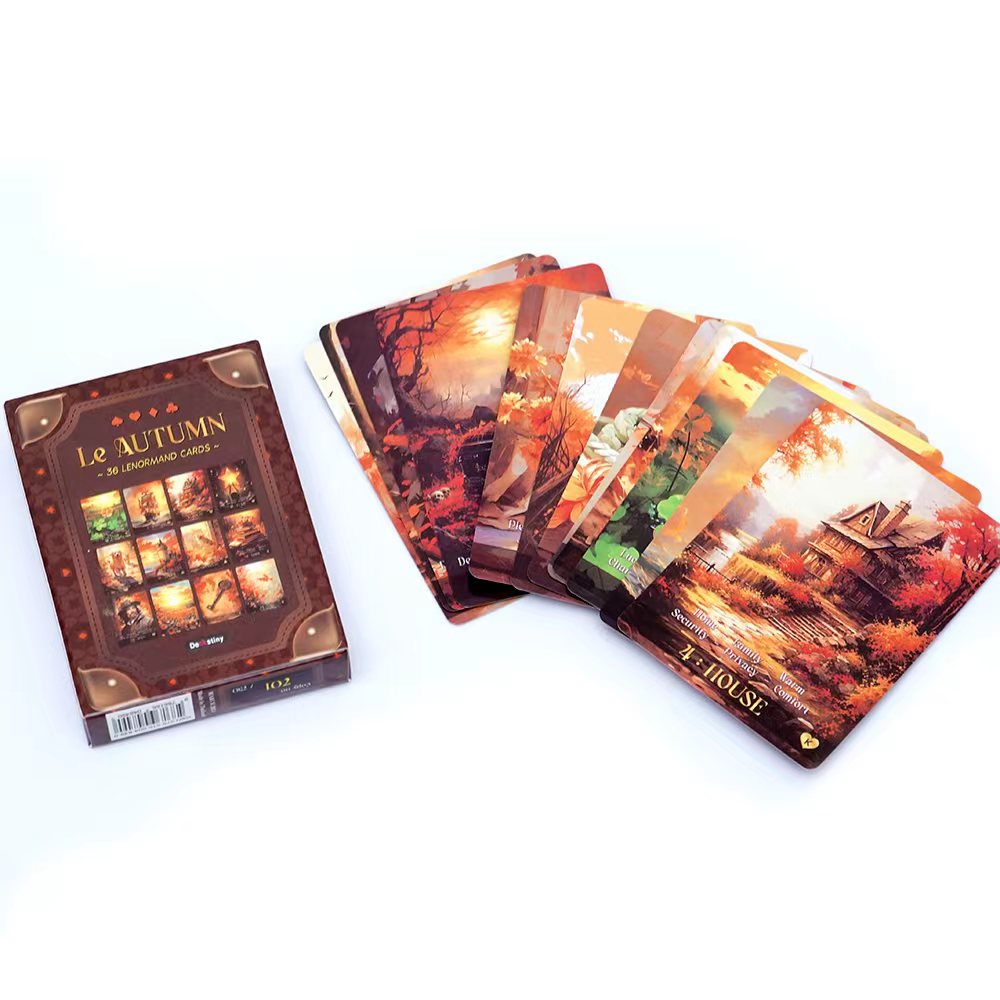 Lenormand Tarot Deck Le Autumn - огляд і ціна Board Game Of Life