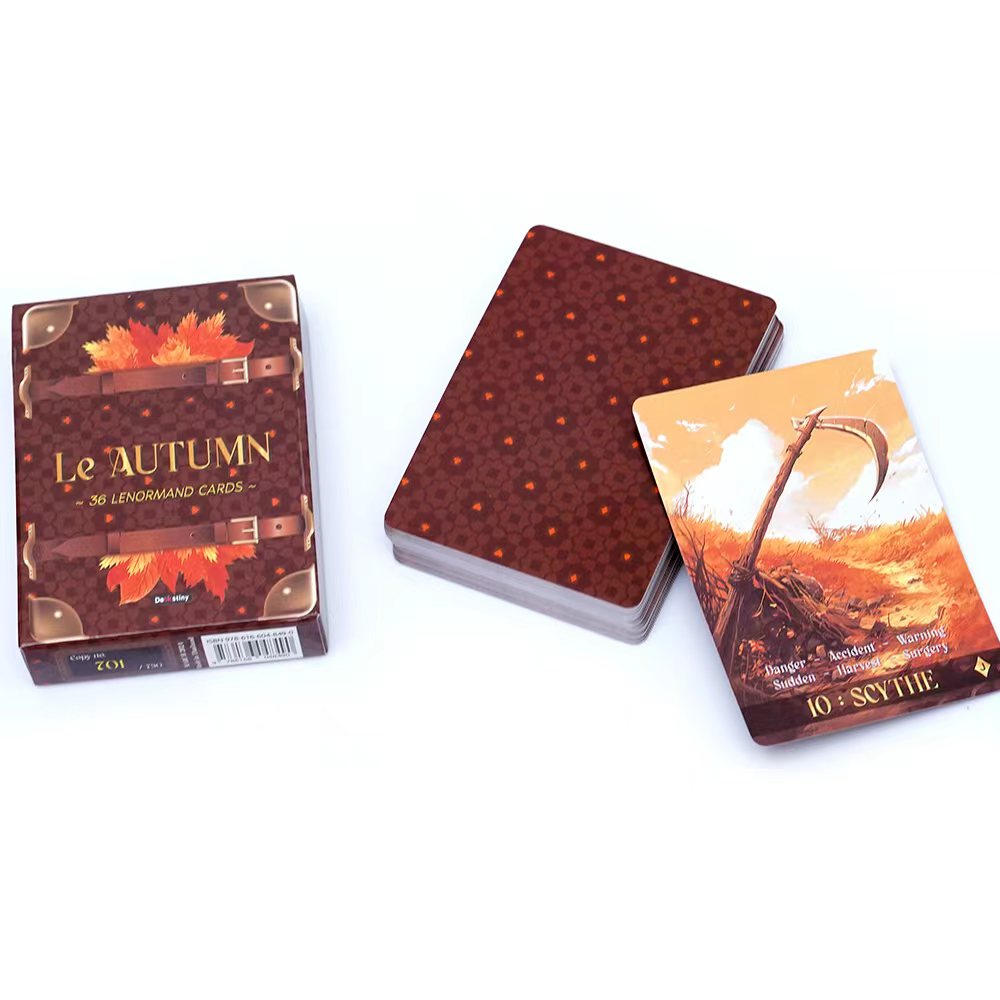 Lenormand Tarot Deck Le Autumn - огляд і ціна Board Game Of Life