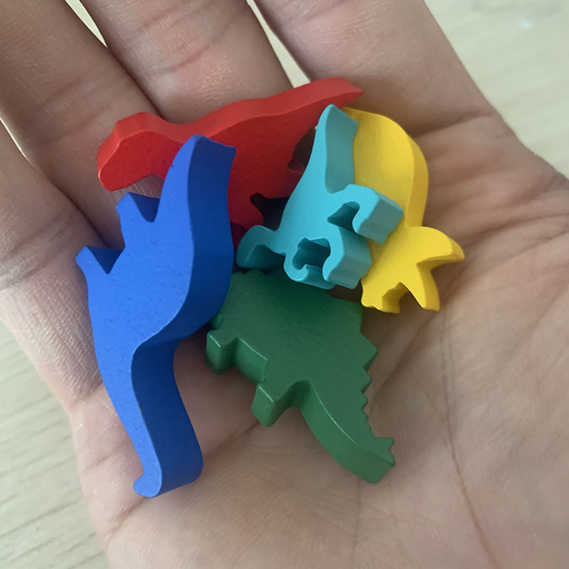 5 Pcs/set Wooden Dinosaur Boar - огляд і ціна Board Game Catan