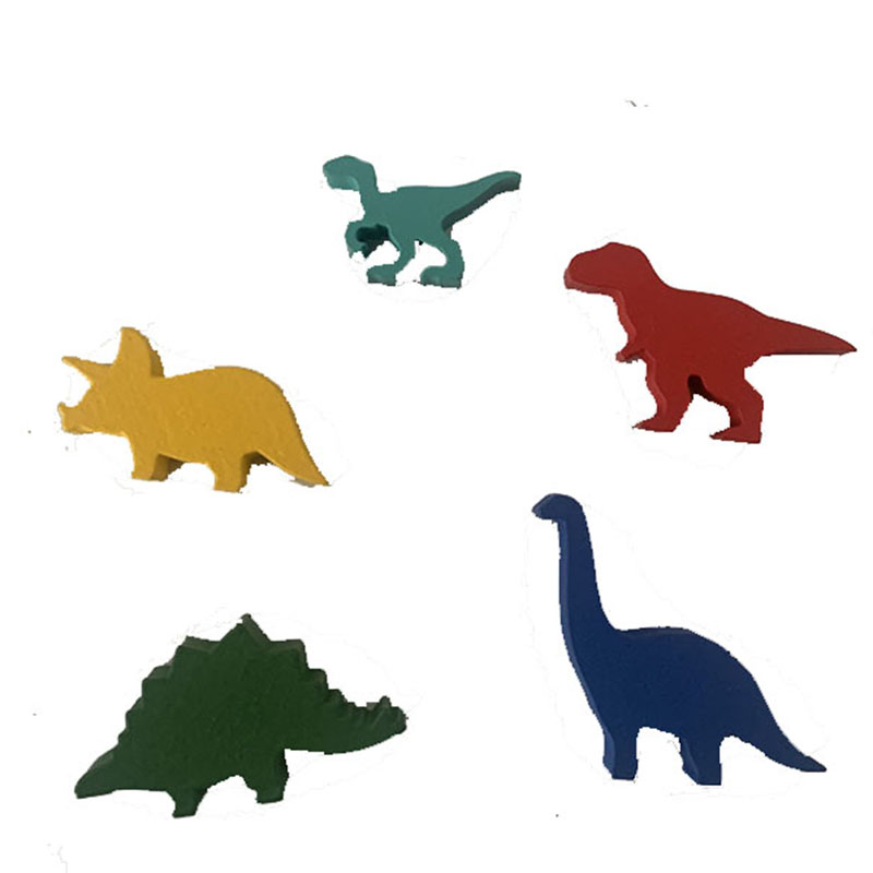 5 Pcs/set Wooden Dinosaur Boar - огляд і ціна Board Game Catan