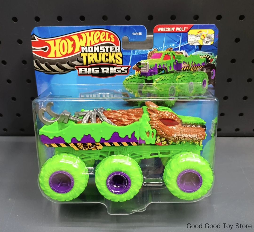 Hot Wheels Mega Wreckin Wolf S - огляд і ціна Hot Wheels Car Monster Trucks
