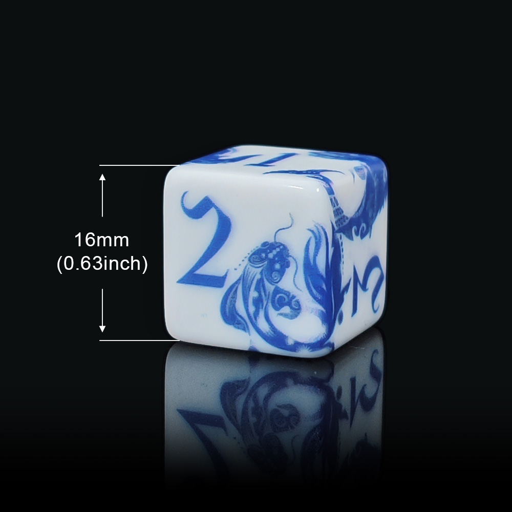 12Pcs Blue And White Porcelain - огляд і ціна Board Game Live