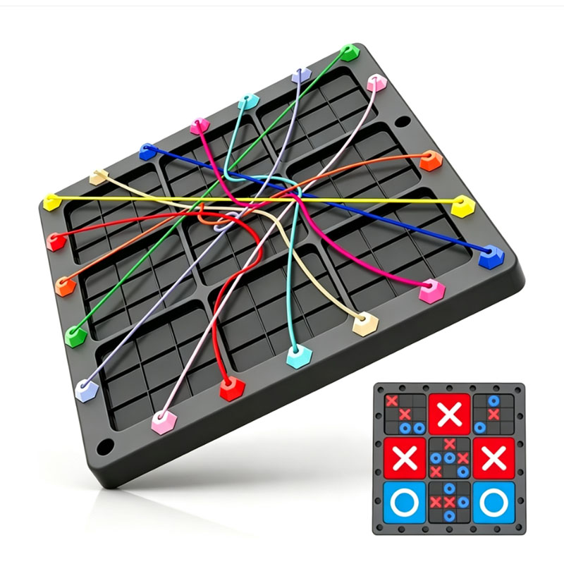 NEW 2 In1 Tic Tac Toe Board Ga - огляд і ціна Strategy Board Game