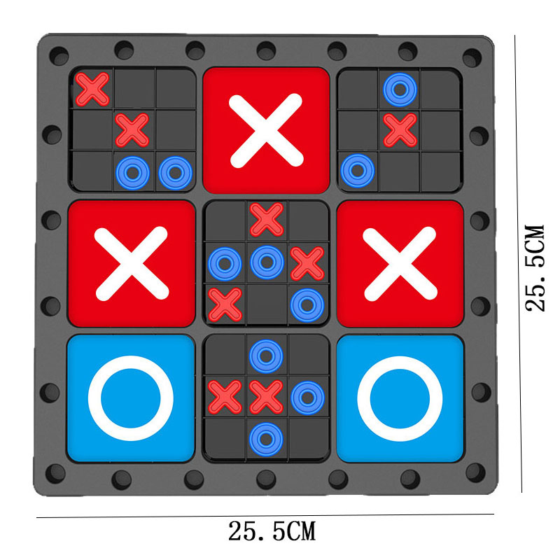 NEW 2 In1 Tic Tac Toe Board Ga - огляд і ціна Strategy Board Game