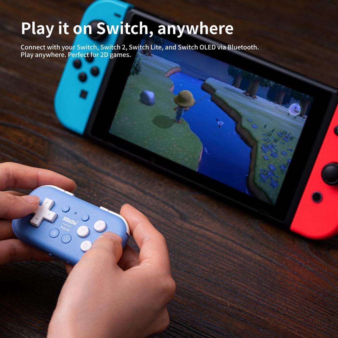 8BitDo Micro Bluetooth Gamepad - огляд і ціна Board Game Android