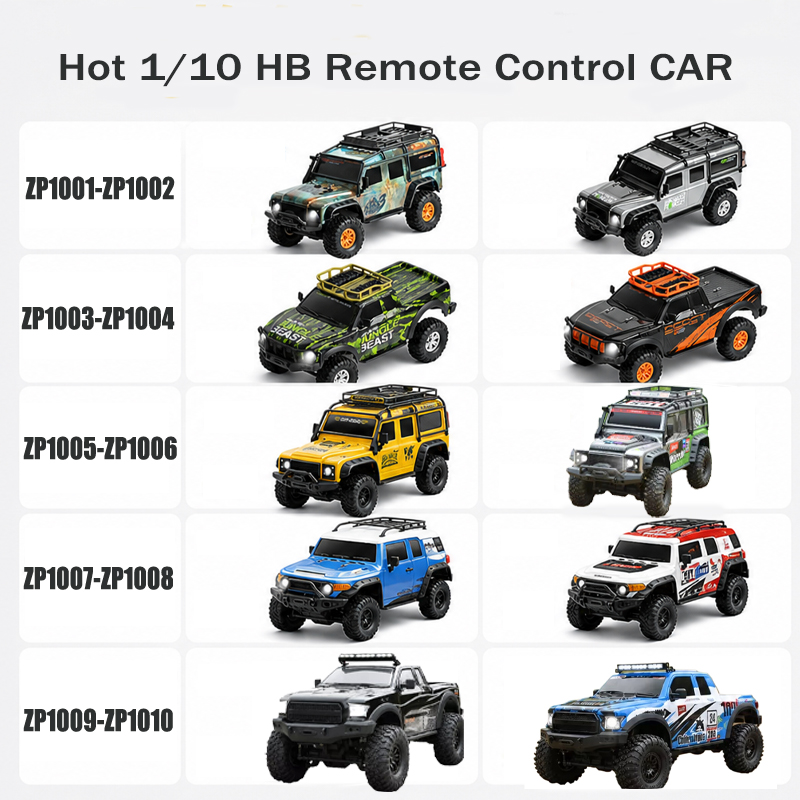 Hot 1/10 HB ZP1001-ZP1010 Remo - огляд і ціна Hot Wheels Car Monster Trucks