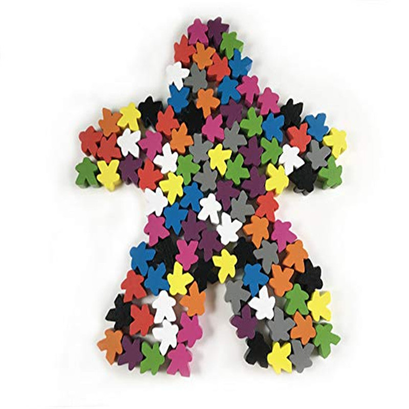 14PCS Wooden Humanoid Meeples  - огляд і ціна Board Game Catan