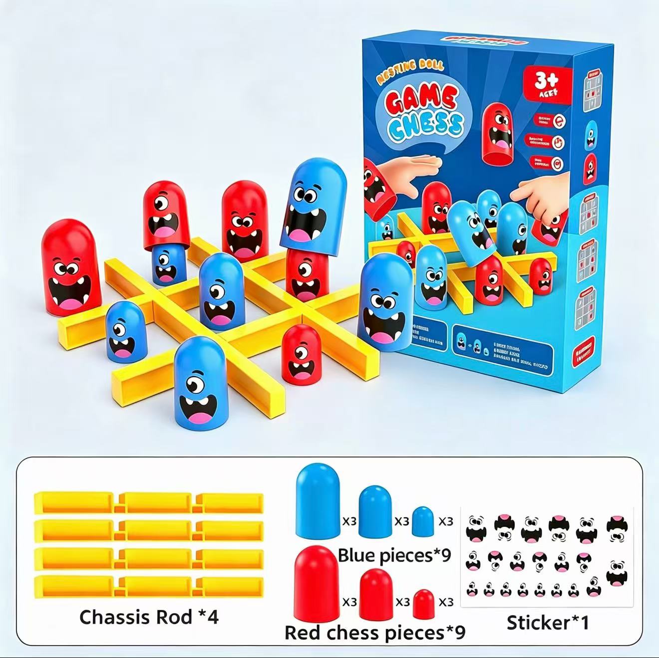Tic-Tac-Toe Eat-and-Be-Sized S - огляд і ціна Board Game Live