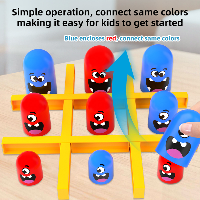 Tic-Tac-Toe Eat-and-Be-Sized S - огляд і ціна Board Game Live